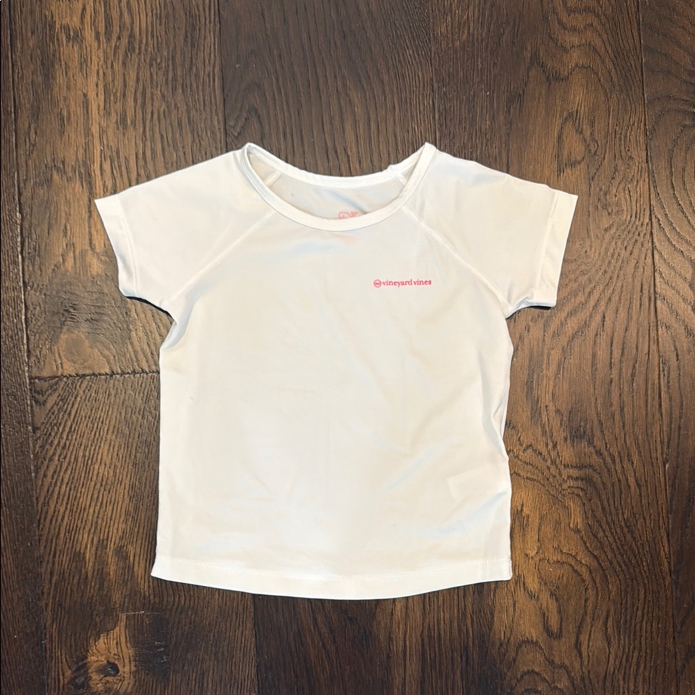 Vineyard Vines White Short Sleeve Tee Casual Cotton